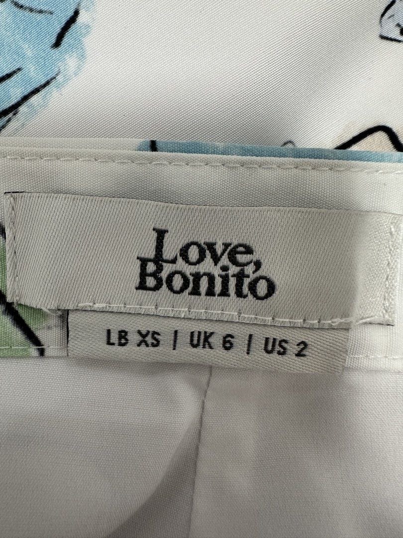 Love Bonito Printed Shorts (Category: Shorts) located in Paranaque City. Submitted by kokoclosets (Listing ID 1460687778, Image 3). Description: Bought in Love Bonito online store when there were still no Love Bonito physical stores! Still good as new😊 RFS: too small for me now:( but super cute!.