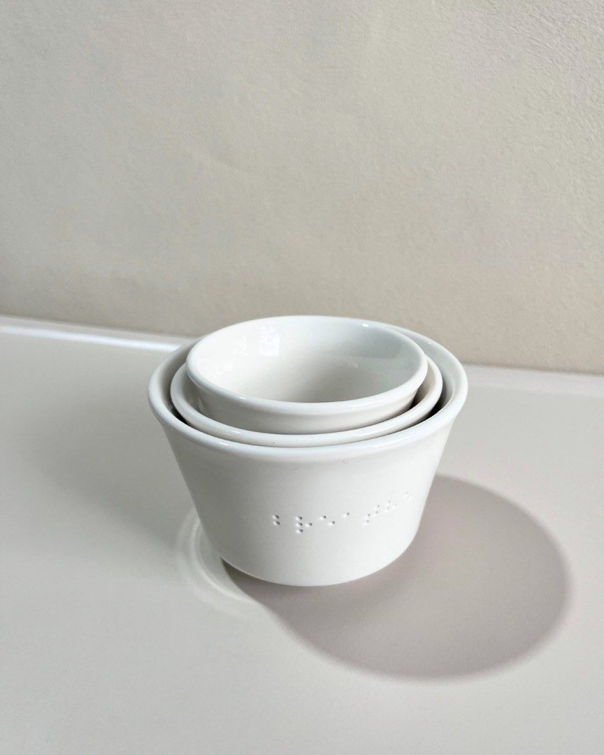 Loveramics Mikael Jasin Tasting Cup Set (Category: Dinnerware & Cutlery) located in Baguio. Submitted by lovelemons (Listing ID 1460561398, Image 2). Description: Loveramics Mikael Jasin Tasting Cup Gift Set in Beige Porcelain 3 Cups: 200ml, 120ml, 80ml No issues Good as new with box Retails for 2-3k.