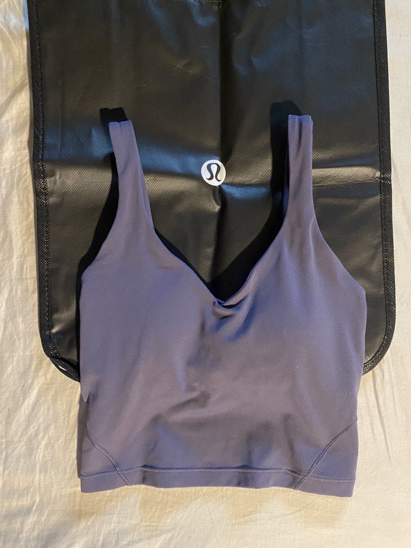 Lululemon Align Tank Top (Category: Activewear) located in Manila. Submitted by tinni.mendi19 (Listing ID 1460584395, Image 1). Description: Authentic Lululemon Dark purple (used once) Deep green (never used) comfy and padded activewear! Size: US 0 (XXS - XS) Waist length: 22-26 in In great condition Bought in California, USA RFS: not my preferred fit ₱2,350 each (retail: ₱3,500+) ₱4,500 FOR BOTH Preferably Gcash payment and J&T delivery.