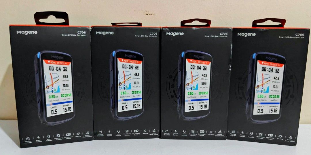 Magene C706 (Category: Bicycles) located in Manila. Submitted by heptane003 (Listing ID 1460680867, Image 1). Description: Brandnew Magene C706 global version and still sealed. SRP :Php 14,500+ selling only for :Php 12,400 cainta Area.