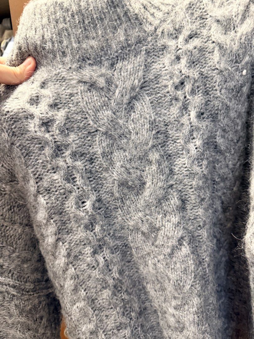 Mango Braided Sweater with Perkins Neck (Category: Coats, Jackets and Outerwear) located in Marikina City. Submitted by nicasandoval (Listing ID 1460612428, Image 3). Description: bnew original price - 2,495.
