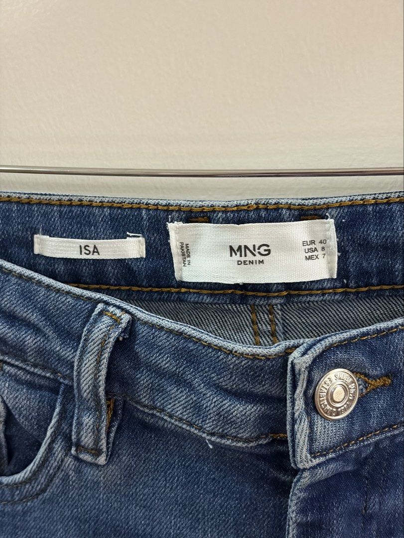 Mango ISA Denim Jeans Dark Wash (Category: Jeans) located in San Juan City. Submitted by sel.ler (Listing ID 1460615228, Image 3). Description: - Mango Jeans (ISA) - Size: 40 EUR / 7 US / 170/72A CN.