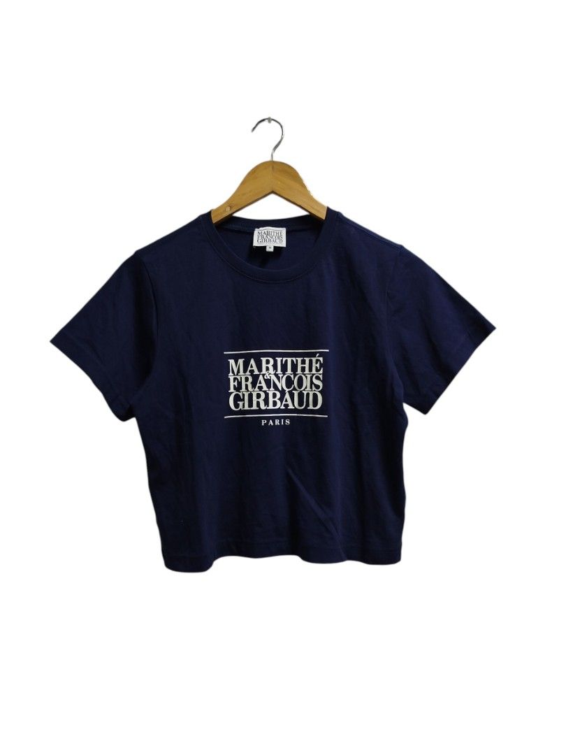 MARITHE FRANCOIS GIRBAUD CROP TEE (Category: Shirts) located in Bayombong. Submitted by Gentlemans_ClosEt (Listing ID 1460648509, Image 1). Description: MARITHE FRANCOIS GIRBAUD CROP TEE SIZE MEDIUM DIMES: W17 X L18.5 EXCELLENT CONDITION NO ISSUE.