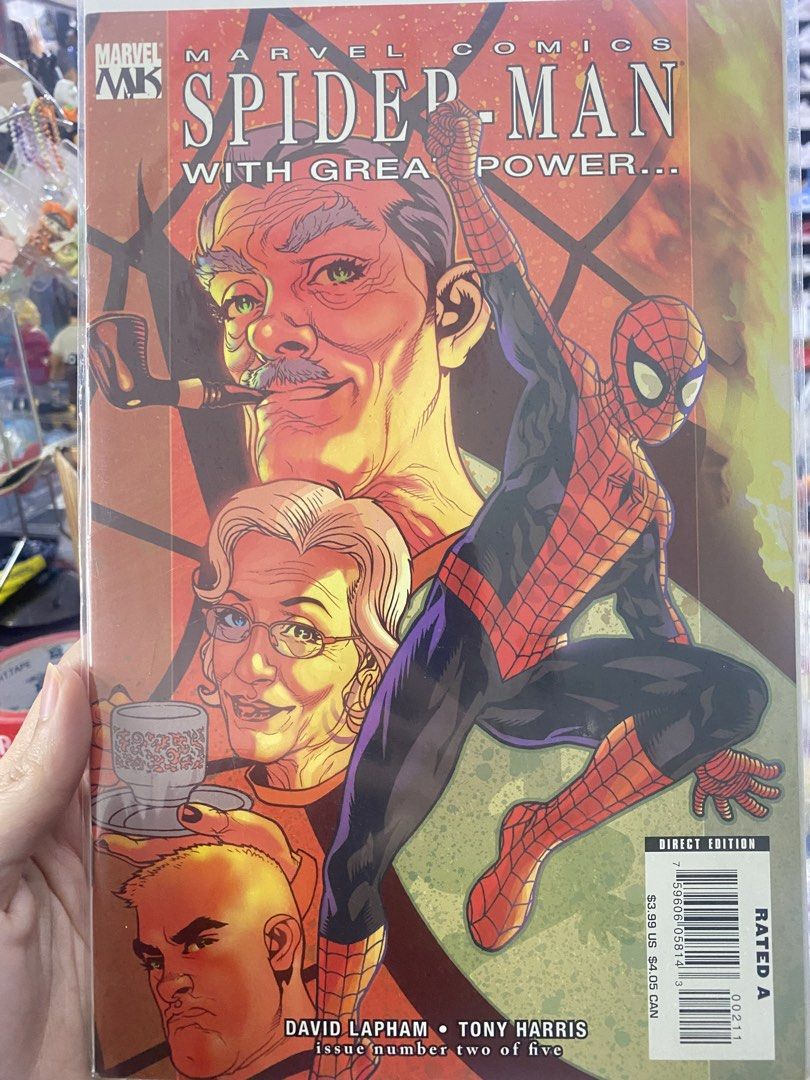 Marvel Comics - Spider-Man, Secret Invasion, X-Men, MARVELS (Category: Comics & Manga) located in Manila. Submitted by curlcyspreloved (Listing ID 1460519271, Image 2). Description: -Marvel Comics - Friendly Neighborhood Spider-Man #8, Spider-Man: With Great Power... #2, Secret Invasion #7, All New X-Men #33, and MARVELS Book 0 - Ideal for comic collectors 300 EACH .