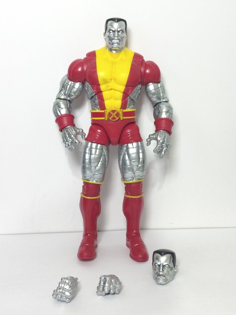 Marvel Legends Colossus Action Figure with Accessories (Category: Figurines & Statues) located in Abucay. Submitted by lxtoyverse (Listing ID 1460579523, Image 1). Description: may paint transfer sa yellow part .