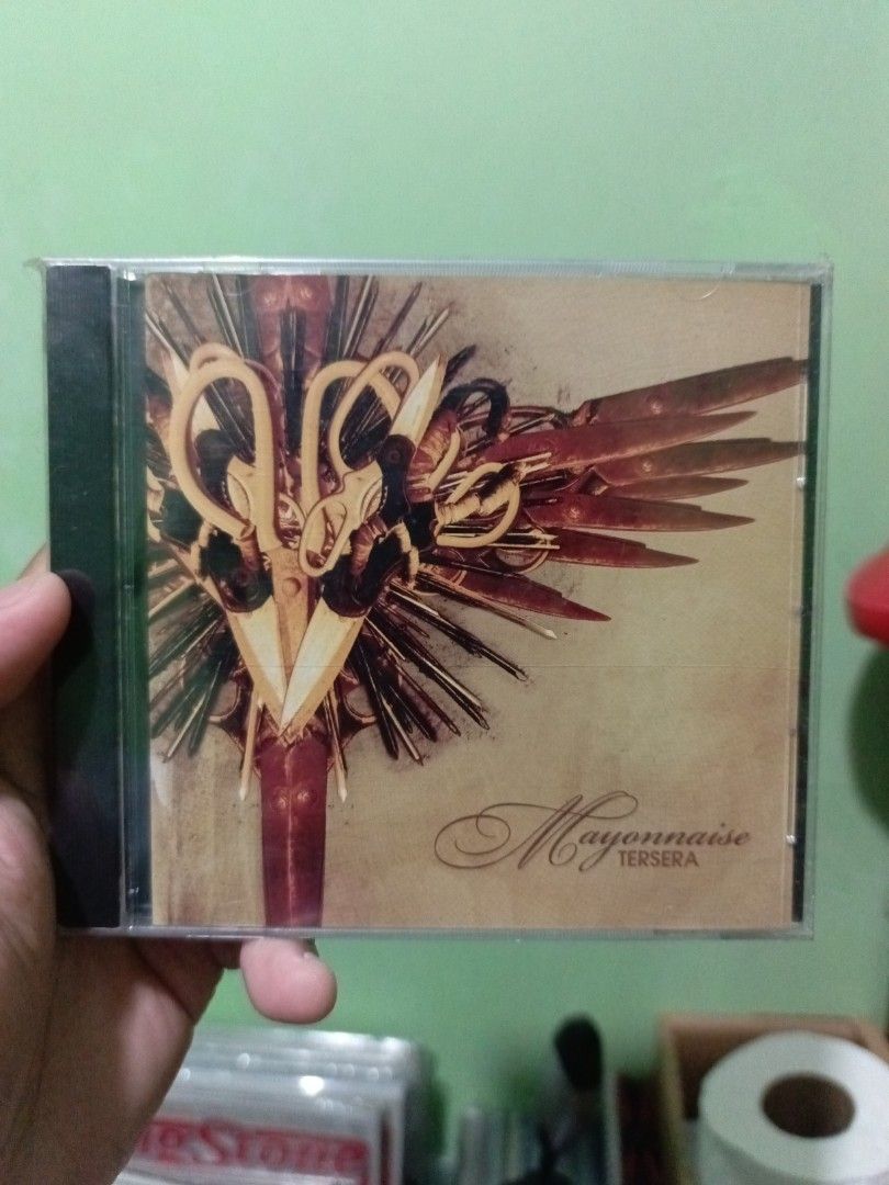 Mayonnaise Tersera CD (Category: CDs & DVDs) located in Manila. Submitted by crashandburn101 (Listing ID 1460702478, Image 1). Description: - Mayonnaise Tersera CD - Features the iconic songs: Sinungaling and Ipagpatawad Mo - Perfect for any Mayonnaise fan's collection.