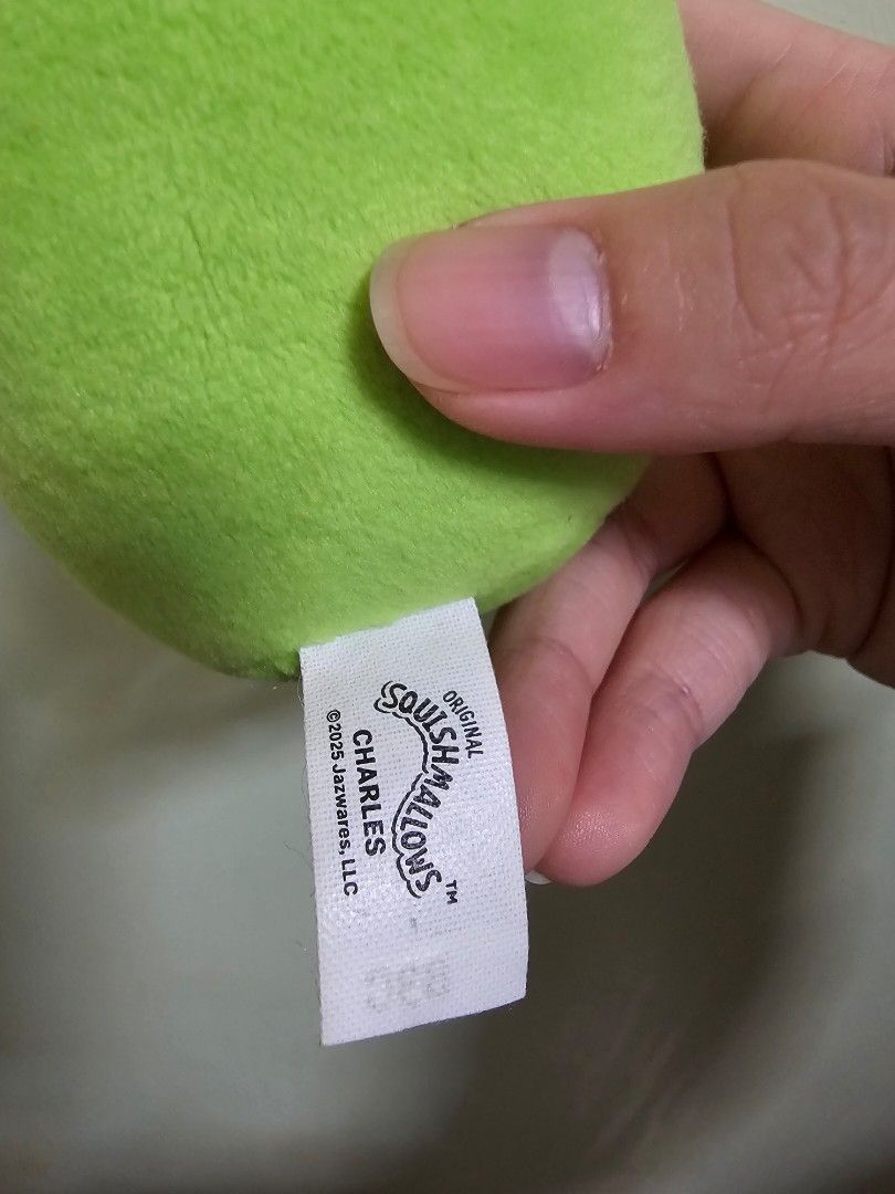 Mcdo UK squishmallows (Stump & Charles) (Category: Plushies & Soft Toys) located in Kabankalan. Submitted by ninunothrift (Listing ID 1460562007, Image 3). Description: 75 each, sold as set for 150 😊 Both are in great and well-kept condition. Stump with cut tag. ■ Official Squishmallows from Mcdo UK •Very squishy with real embroidery • Manufactured in same factory as real squishmallows •The perfect stress ball size for your hands MOP: Gcash MOD: