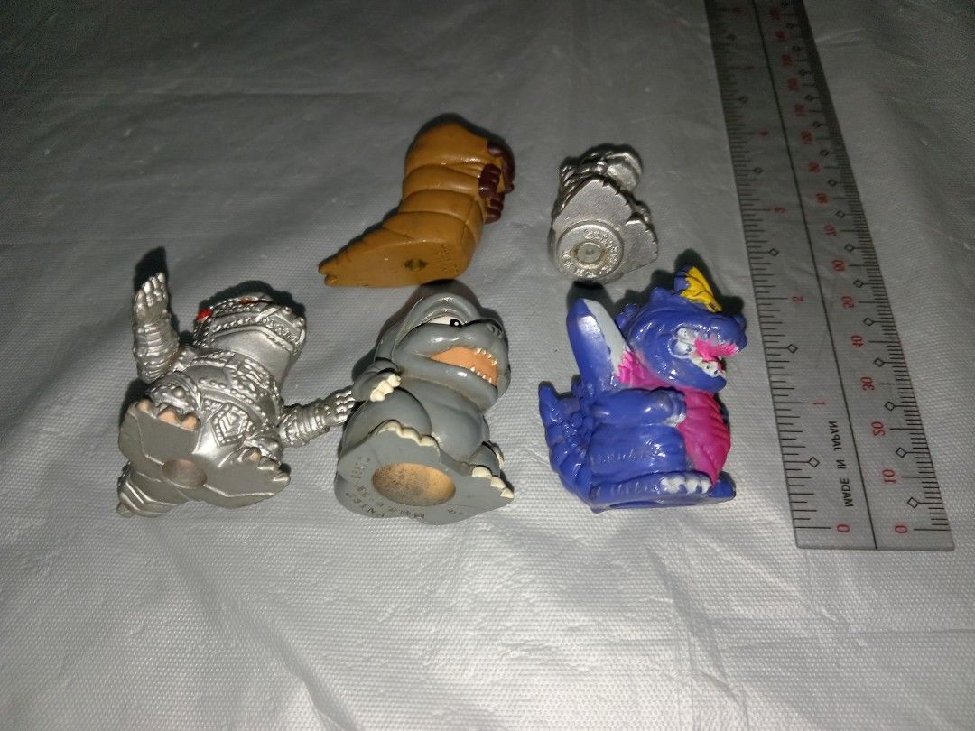 Mecha Space Godzilla Minilla Mothra Larva Chibi SD Mini Figures Kaiju (Category: Designer & Blind Box Toys) located in Naic. Submitted by morosetoys (Listing ID 1460651059, Image 3). Description: 75 each. .