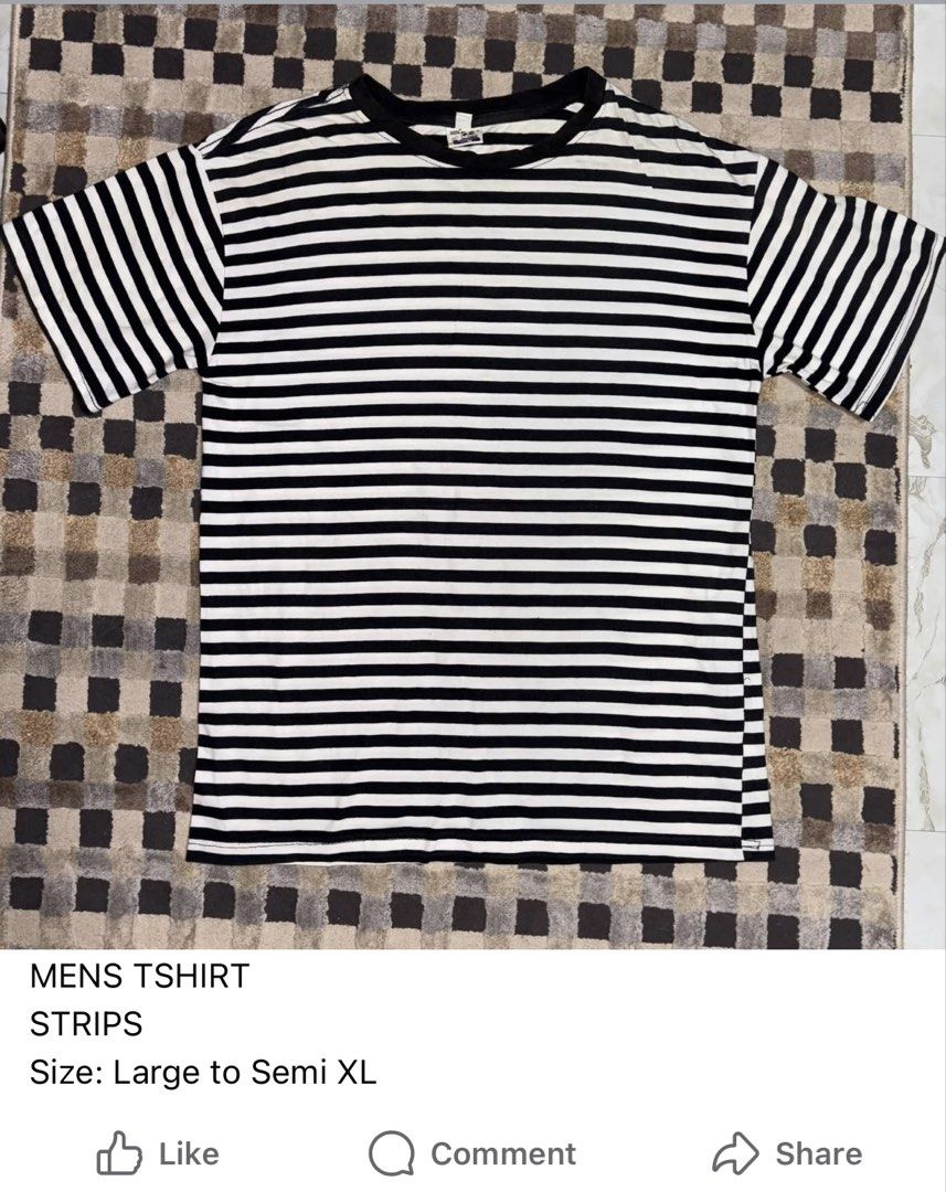 Mens Fashion Items (Category: Tshirts & Polo Shirts ) located in Caloocan City. Submitted by jprandomco (Listing ID 1460511178, Image 2). Description: This is a Ukay-Ukay so don’t expect too much to some items, but all of are items is good as new. Nakalagay po sa details if my issue pero kung walang nakalagay meaning NO ISSUE agad yun. To those will buy on are shop worth of 300 or up will having a random free gift, but please expect na may damage