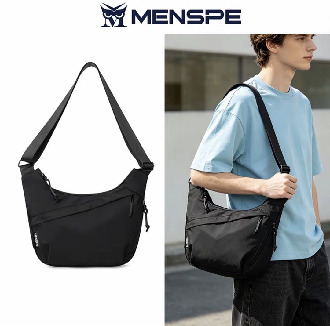 Menspe shoulder bag (Category: Belt bags, Clutches and Pouches) located in Tarlac. Submitted by mileeeesss (Listing ID 1460631856, Image 1). Description: ❗️payment first policy ❗️ Menspe large capacity shoulder bag Selling for: 299 og price: 502 Why selling cheaper? • Super dami kong tambak, need na ma-dispose (affiliate si seller) • Video available — ginawan ko lang rin ng video para mapromote Payment & Delivery: • MOP: GCash • Meet-up: Teresa T