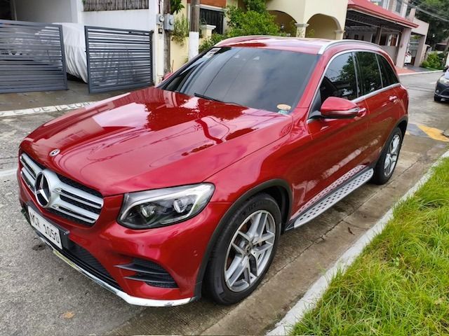 Mercedes-Benz GLC250 4Matic (A) (Category: Used Cars) located in Caloocan City. Submitted by luxuryseller636 (Listing ID 1460541426, Image 2). Description: 1st owner, lady-driven, garage-kept under cover. 35,156 km only. Black leather, ambient lighting, reverse cam, all original paint. Complete papers: registered in owner's name, no encumbrance, OR/CR on hand, first registration March 2018. Casa/service records available. Reason for selling: owne