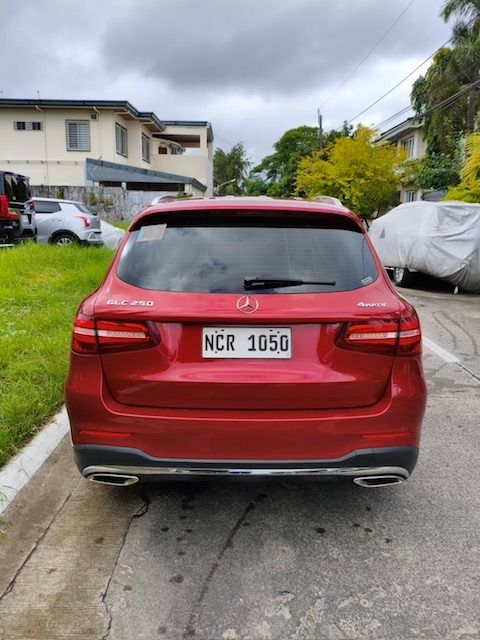 Mercedes-Benz GLC250 4Matic (A) (Category: Used Cars) located in Caloocan City. Submitted by luxuryseller636 (Listing ID 1460541426, Image 3). Description: 1st owner, lady-driven, garage-kept under cover. 35,156 km only. Black leather, ambient lighting, reverse cam, all original paint. Complete papers: registered in owner's name, no encumbrance, OR/CR on hand, first registration March 2018. Casa/service records available. Reason for selling: owne