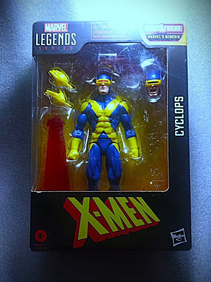 MIB BAF Nemesis Cyclops Legends Class Hasbro Xmen Marvel (Category: Figurines & Statues) located in Pasay City. Submitted by Chariselyn (Listing ID 1460619562, Image 1). Description: MIB BAF Nemesis Cyclops (2,500+sf) Legends Class Hasbro Xmen Marvel Series: Marvel Legends Nemesis Build-A-Figure, 2025 Scale: 6 inches Stock: 1 Box Condition: 10/10 Issues: no BAF Accessories: complete Mode of Payment: GCash or through your rider Shipping options: P