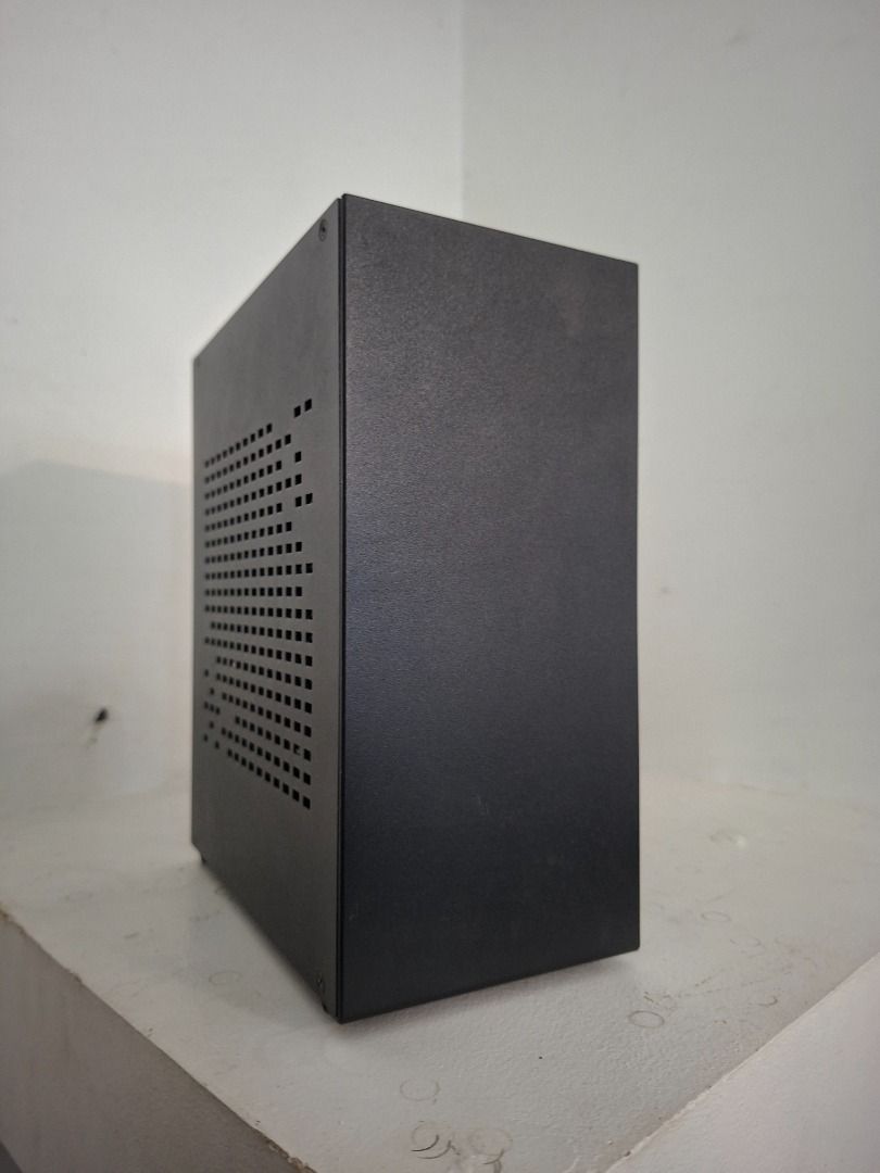 Mini ITX Desktop (Category: Monitor Screens) located in Caloocan City. Submitted by koyaley (Listing ID 1460714299, Image 2). Description: MINI-ITX DESKTOP FOR SALE Specifications: CPU: Ryzen 7700 CPU cooler: AXP-36 Thermalright GPU: Zotac RTX 5060gb Memory: Lexar DDR5 6000mhz 32gb Storage: Fanxiang GEN 5 1 Terabyte Motherboard: Colorful b850i PSU: 500w FLEX RFS: Haven't really used that much. - Bundle Deal: All items sold together..