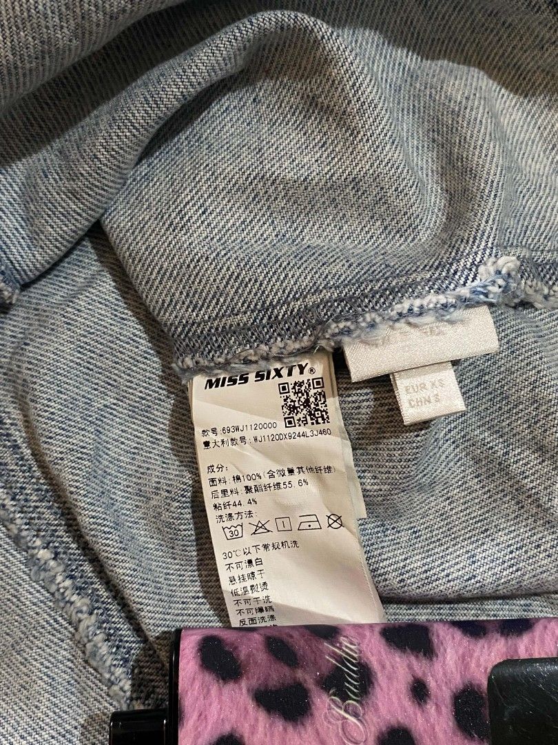 MISS SXITY (Category: Coats, Jackets and Outerwear) located in Quezon City. Submitted by thrift.sta (Listing ID 1460660148, Image 3). Description: MISS SIXTY XS ON TAG CAN FIT UP TO MEDIUM (WOMEN'S) 499 🏷️ +SF.