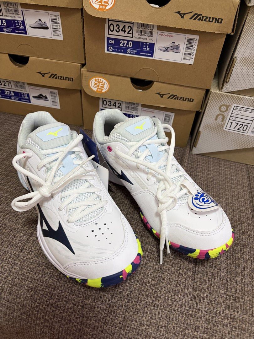 mizuno energy claw 4 rainbow (Category: Sneakers) located in Pasig City. Submitted by chamoisee (Listing ID 1460539856, Image 3). Description: mizuno energy claw 4 rainbow avail in size 6, 6.5 and 7 US MENS DM FOR FASTER TRANSACTION 📩.