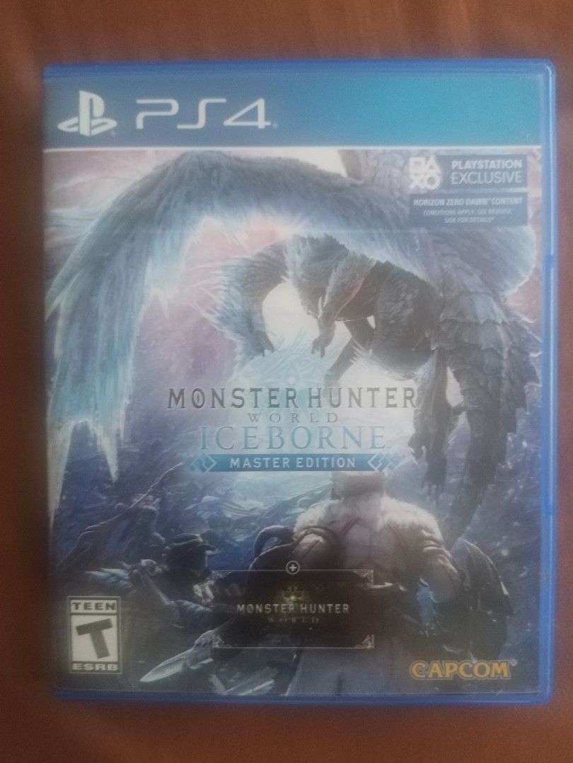 Monster Hunter World Iceborne Master Edition PS4 (Category: PlayStation) located in Manila. Submitted by acdelta (Listing ID 1460603819, Image 1). Description: - Monster Hunter World Iceborne Master Edition for PS4 - Includes base game and Iceborne expansion.