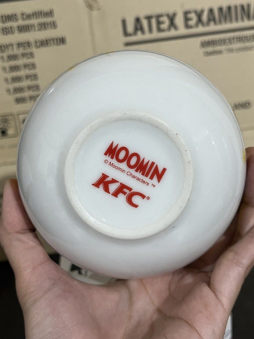 Moomin KFC ceramic bowl and spoon (Category: Other Stationery & Craft) located in Lucena. Submitted by aisanolshop (Listing ID 1460565786, Image 2). Description: .