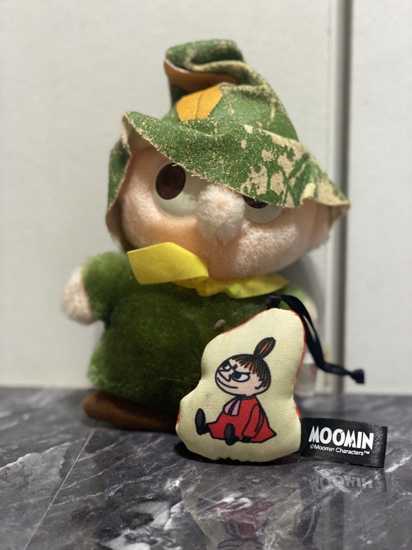 Moomin Plush Toy with Moomin Keychain (Category: Plushies & Soft Toys) located in Manila. Submitted by kuya_moto (Listing ID 1460697092, Image 1). Description: - Adorable Moomin plush toy - Comes with a Moomin character keychain - Plush wears a green hat and green outfit - Perfect for Moomin enthusiasts - Great for decoration or playtime.
