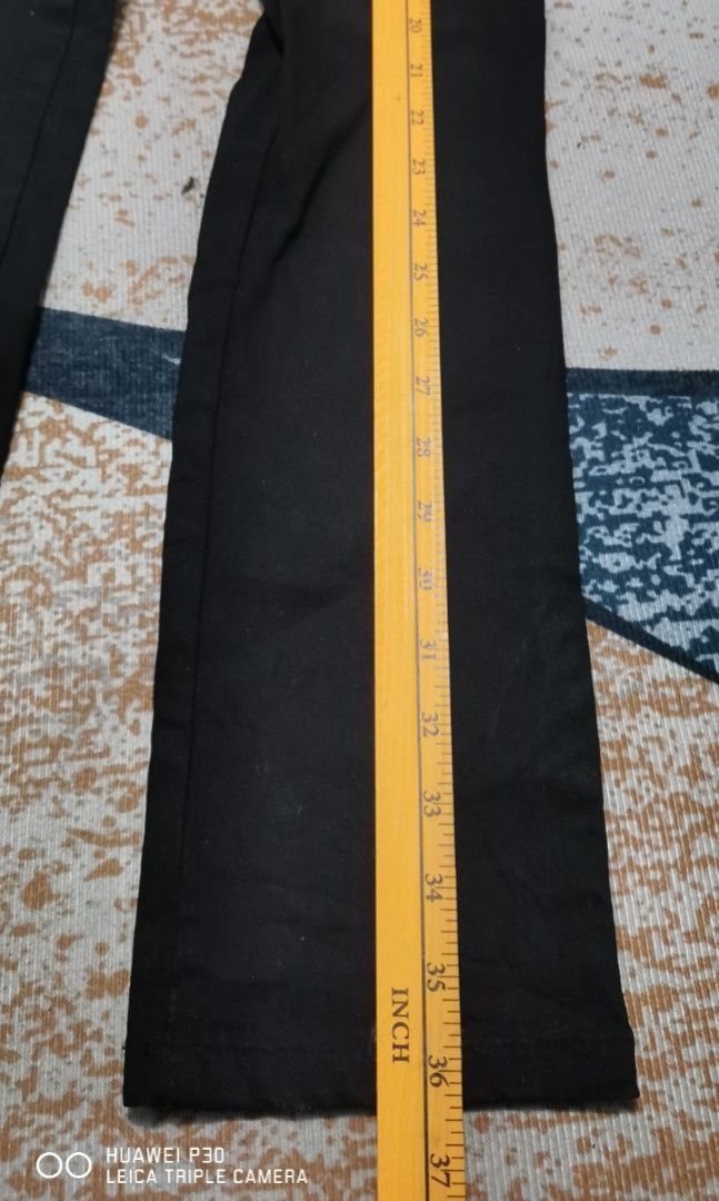 Morgan de toi Black denim pants (Category: Jeans) located in San Jose. Submitted by thrift_ni_sir (Listing ID 1460681529, Image 2). Description: Excellent condition MOP gcash MOD j&t Add shipping fee.