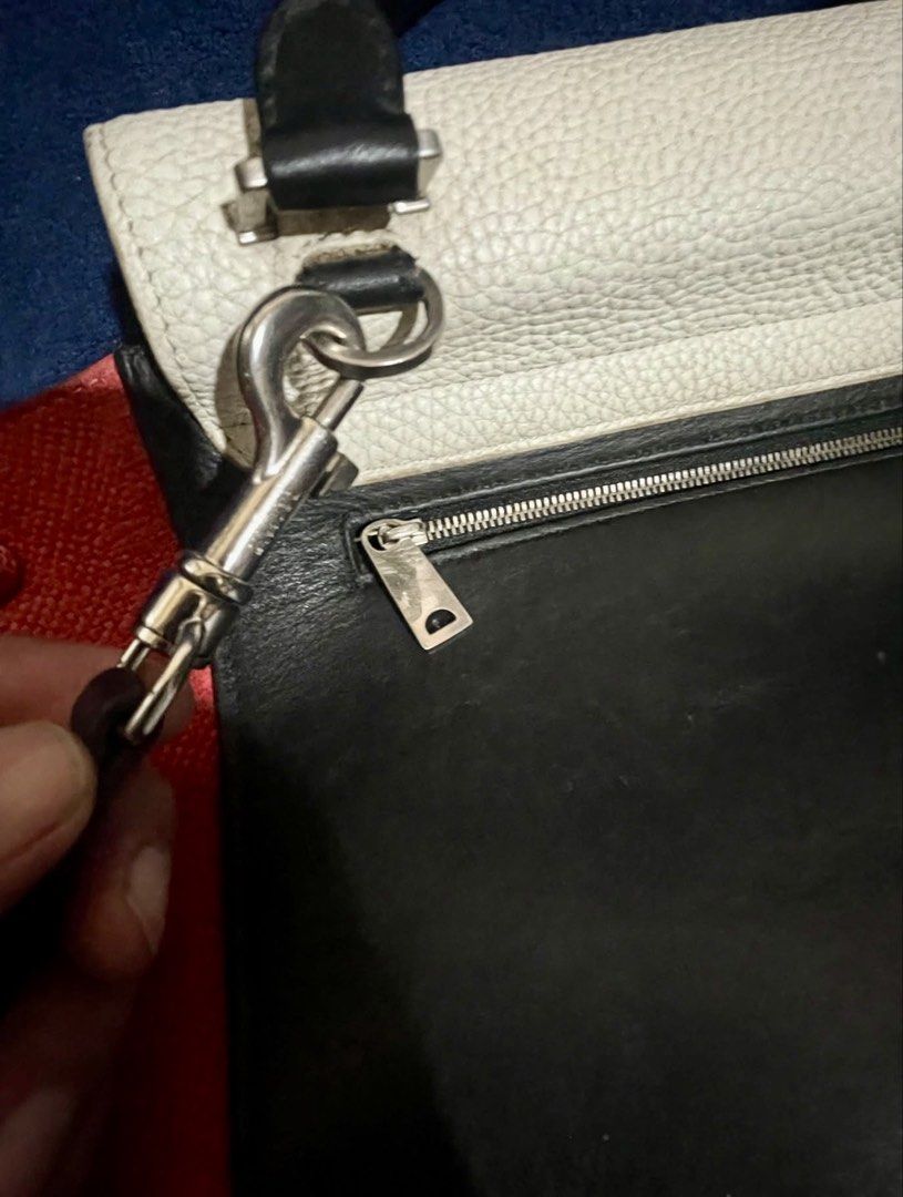 Multicolor Leather Tophandlebag (Category: Everything Else Others) located in Caloocan City. Submitted by hardestea2026 (Listing ID 1460510297, Image 2). Description: Leather tri-colored Celine traoeze ✅ Code Confirmed: S‑CU‑5114 • Format: Matches exactly Céline’s official date‑code style — Letter‑LetterLetter‑NumberNumberNumberNumber • Meaning: ◦ S‑CU: Indicates production in Italy, at a registered Céline workshop ◦ 5114: 51st week of 2014 — per