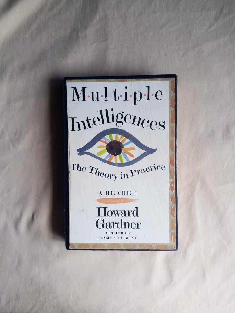 Multiple Intelligences: The Theory in Practice by Howard Gardner (Category: Storybooks) located in Manila. Submitted by benjchpages (Listing ID 1460537693, Image 1). Description: - Explores Howard Gardner's theory of multiple intelligences in practice. - Authored by Howard Gardner, creator of 'Frames of Mind'. - Ideal for those interested in psychology and education..