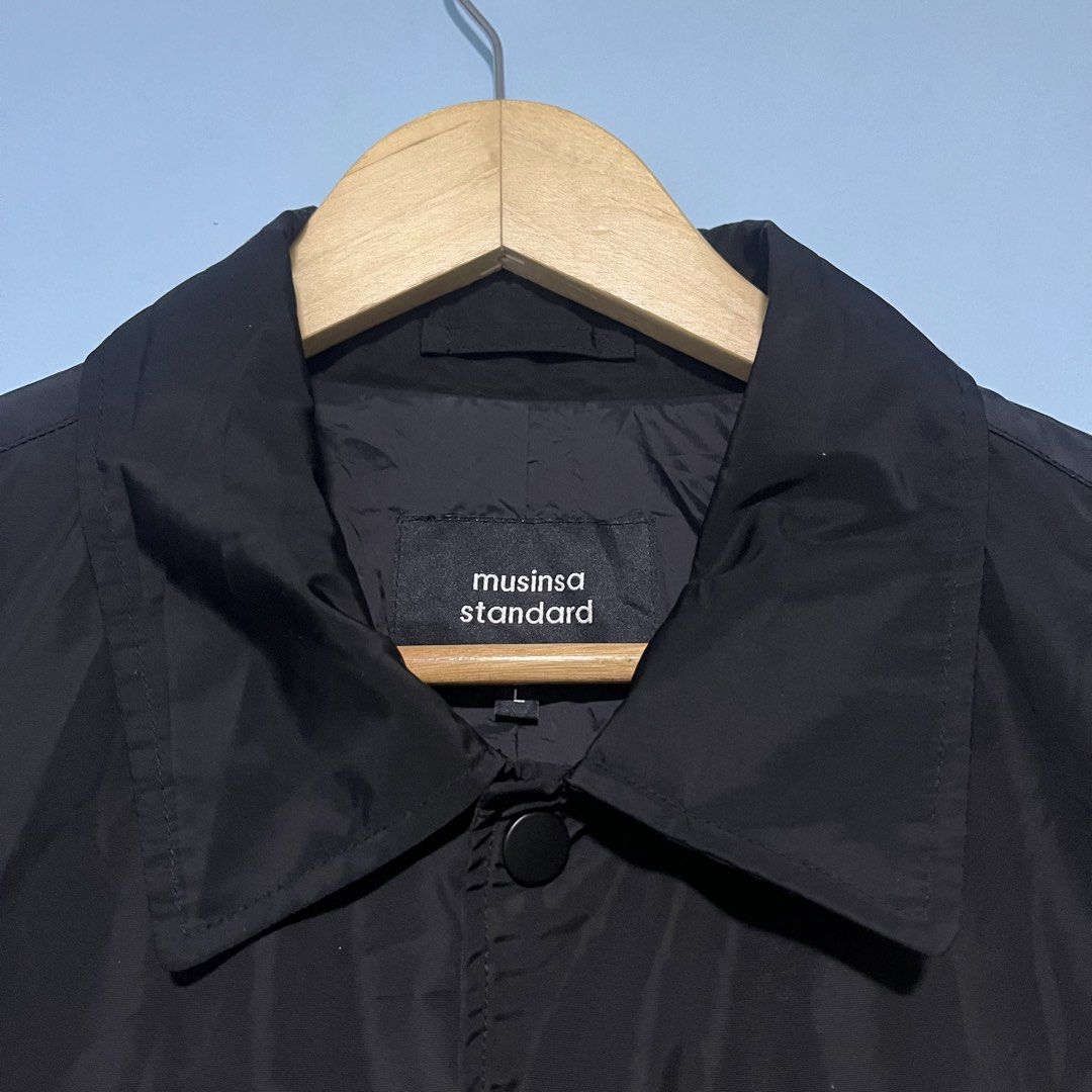 Musina Standard Coach Jacket (Category: Coats, Jackets and Outerwear) located in Cagayan de Oro. Submitted by kent_ogals (Listing ID 1460711163, Image 2). Description: Size Large Dimension 23.5x28 Color Rate 9.5/10 Excellent Condition .