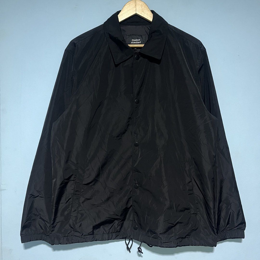 Musina Standard Coach Jacket (Category: Coats, Jackets and Outerwear) located in Cagayan de Oro. Submitted by kent_ogals (Listing ID 1460711163, Image 1). Description: Size Large Dimension 23.5x28 Color Rate 9.5/10 Excellent Condition .