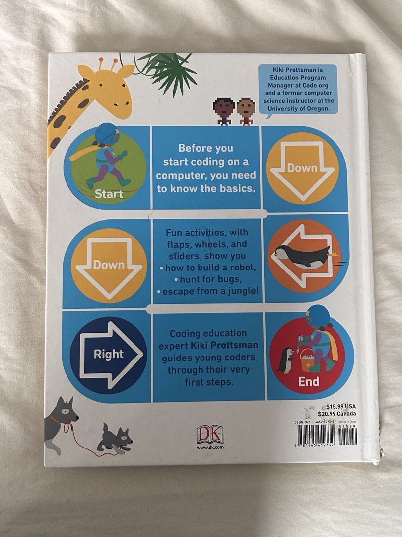 MY FIRST CODING BOOK (Category: Children's Books) located in Mandaluyong City. Submitted by MARA.AM (Listing ID 1460588499, Image 2). Description: .