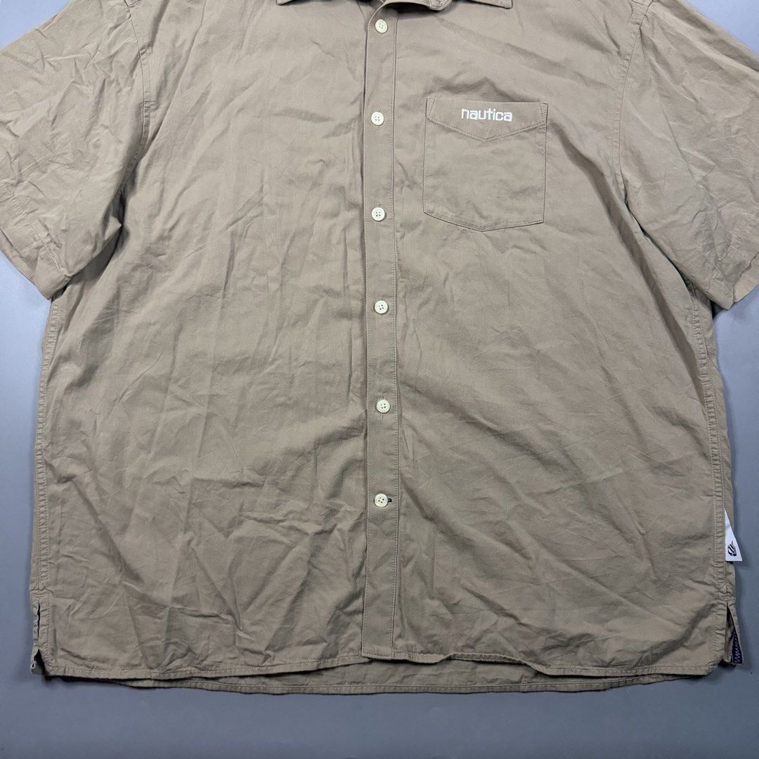 Nautica - Crest Buttondown Polo (Category: Tshirts & Polo Shirts ) located in Paranaque City. Submitted by millennial_goodz (Listing ID 1460654785, Image 3). Description: WTS Nautica - Crest Buttondown Polo Size Medium oversized Dimensions: 26" / 30" Excellent condition Authentic DM.