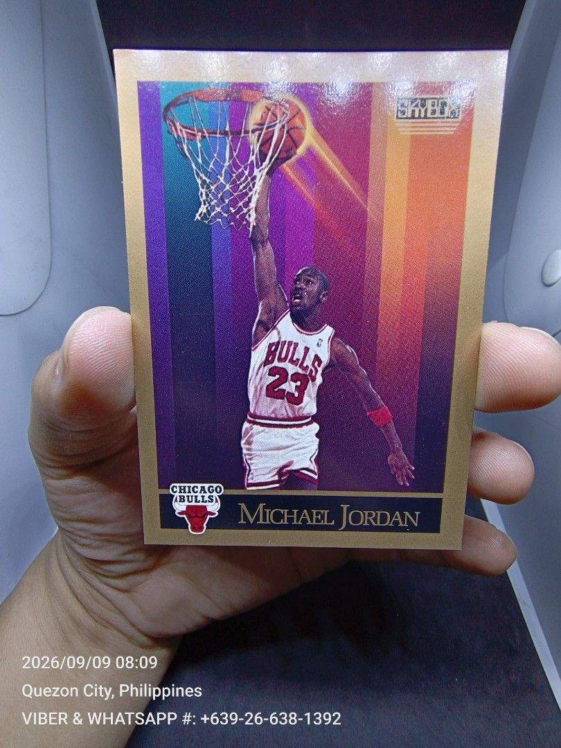 NBA Card - MICHAEL JORDAN #41 (SKYBOX) YEAR 1990 (Category: Raw Singles) located in Quezon City. Submitted by 710francis (Listing ID 1460508571, Image 1). Description: *1,000 Pesos *SKYBOX / YEAR 1990 #39109042 *MICHAEL JORDAN #41 *JUST MESSAGE FOR MORE INQUIRIES....
