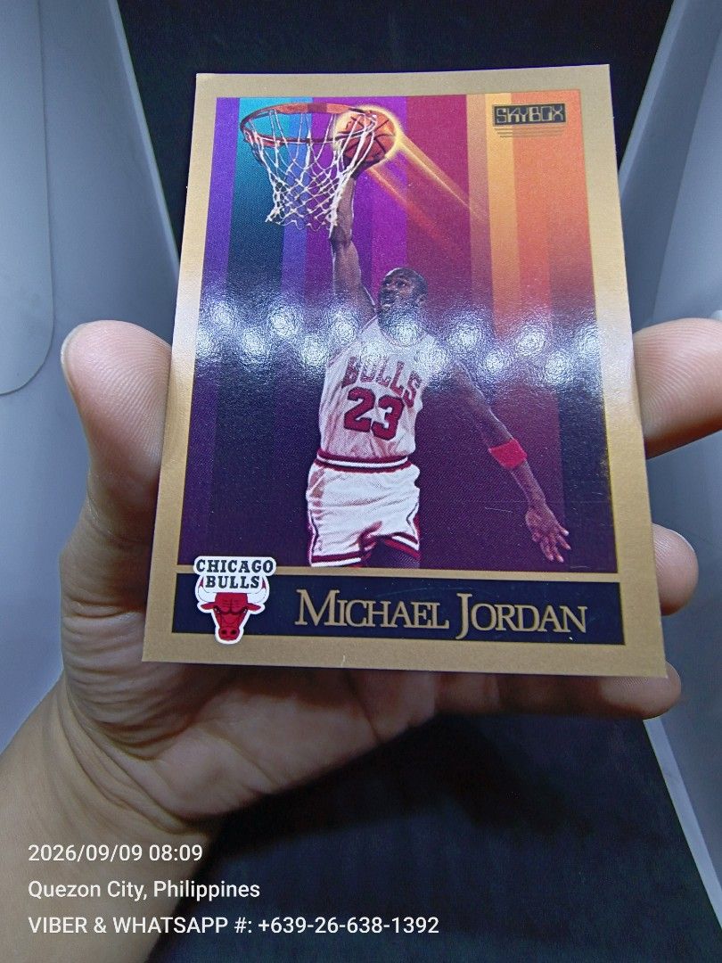 NBA Card - MICHAEL JORDAN #41 (SKYBOX) YEAR 1990 (Category: Raw Singles) located in Quezon City. Submitted by 710francis (Listing ID 1460508571, Image 3). Description: *1,000 Pesos *SKYBOX / YEAR 1990 #39109042 *MICHAEL JORDAN #41 *JUST MESSAGE FOR MORE INQUIRIES....