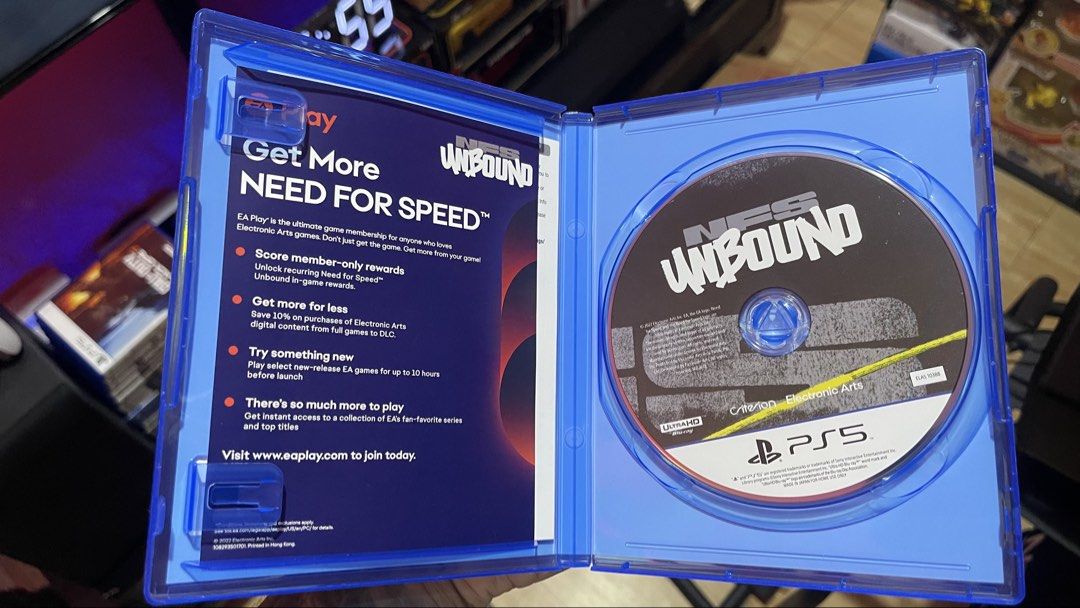Need for speed unbound (Category: PlayStation) located in Manila. Submitted by markcastillo19 (Listing ID 1460609210, Image 2). Description: Payment method Gcash only.