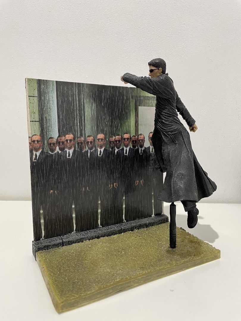 Neo Matrix Revolution (Category: Action & Battle Toys) located in Caloocan City. Submitted by willsvintage (Listing ID 1460632778, Image 1). Description: McFarlane Matrix Revolutions Neo series 2/Have the convenience of a courier door-to-door delivery thru Lalamove.