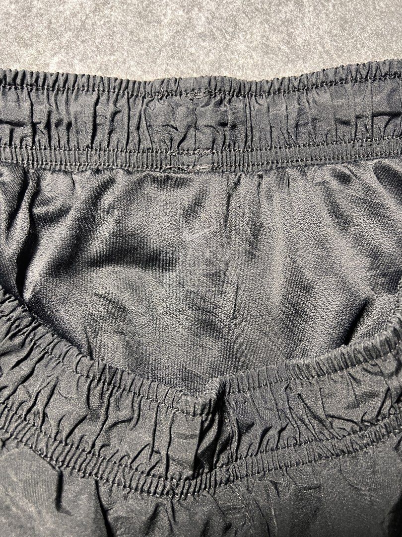 Nike Black Running Shorts with White Trim (Category: Activewear) located in Manila. Submitted by randsclothingstore (Listing ID 1460710488, Image 3). Description: BRAND: Nike Size (Inch) ‼️Medida Size‼️ : W 26-32 | L 10 Color Rate: 9.8/10 Condition: Like New Issue: None ‼️ Thrifted item — please manage your expectations, authenticity is not guaranteed (check photos for tags!) 🧼 Laundered & Ready to Wear — Item has been washed and prepped, so you