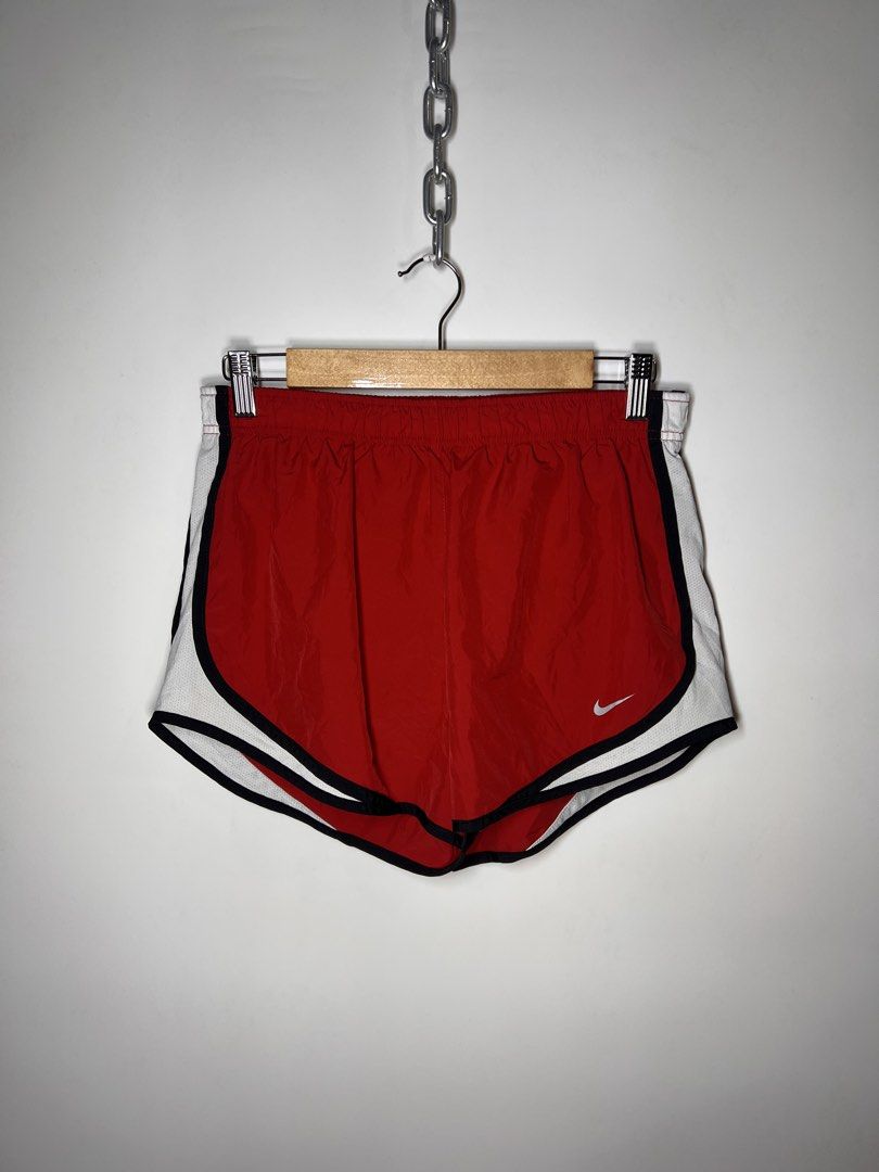 Nike Dri-FIT Red Running Shorts Size M (Category: Activewear) located in Manila. Submitted by randsclothingstore (Listing ID 1460710068, Image 1). Description: BRAND: Nike Size (Inch) ‼️Medida Size‼️ : W 28-34 | L 10.5 Color Rate: 9.8/10 Condition: Like New Issue: None ‼️ Thrifted item — please manage your expectations, authenticity is not guaranteed (check photos for tags!) 🧼 Laundered & Ready to Wear — Item has been washed and prepped, so you 