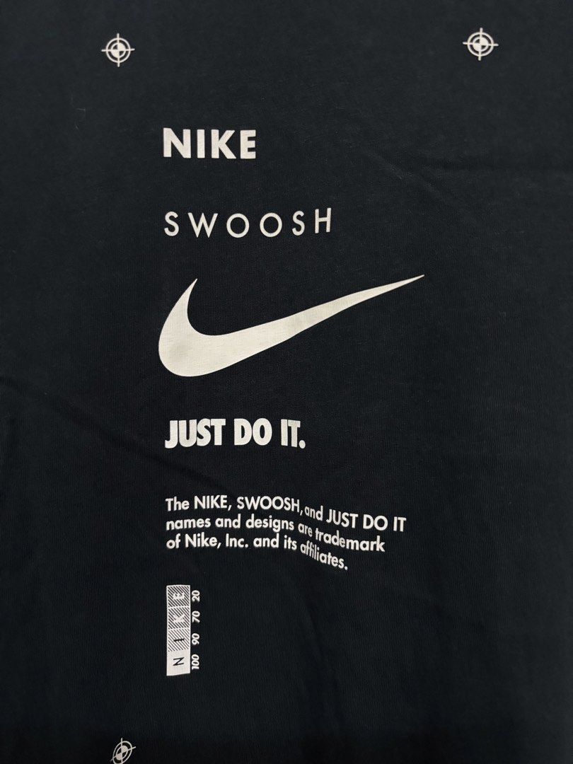 Nike Tee (Category: Tshirts & Polo Shirts ) located in Cavite. Submitted by staythrifted.23 (Listing ID 1460651777, Image 3). Description: Size : Medium on 🏷️ Dimes : Length 25.5 Width 19.5 Condition : Excellent Color rate : 9.5/10 Issue : light sun fade sa neckline Loc. Cavite We ship nationwide Payment first .