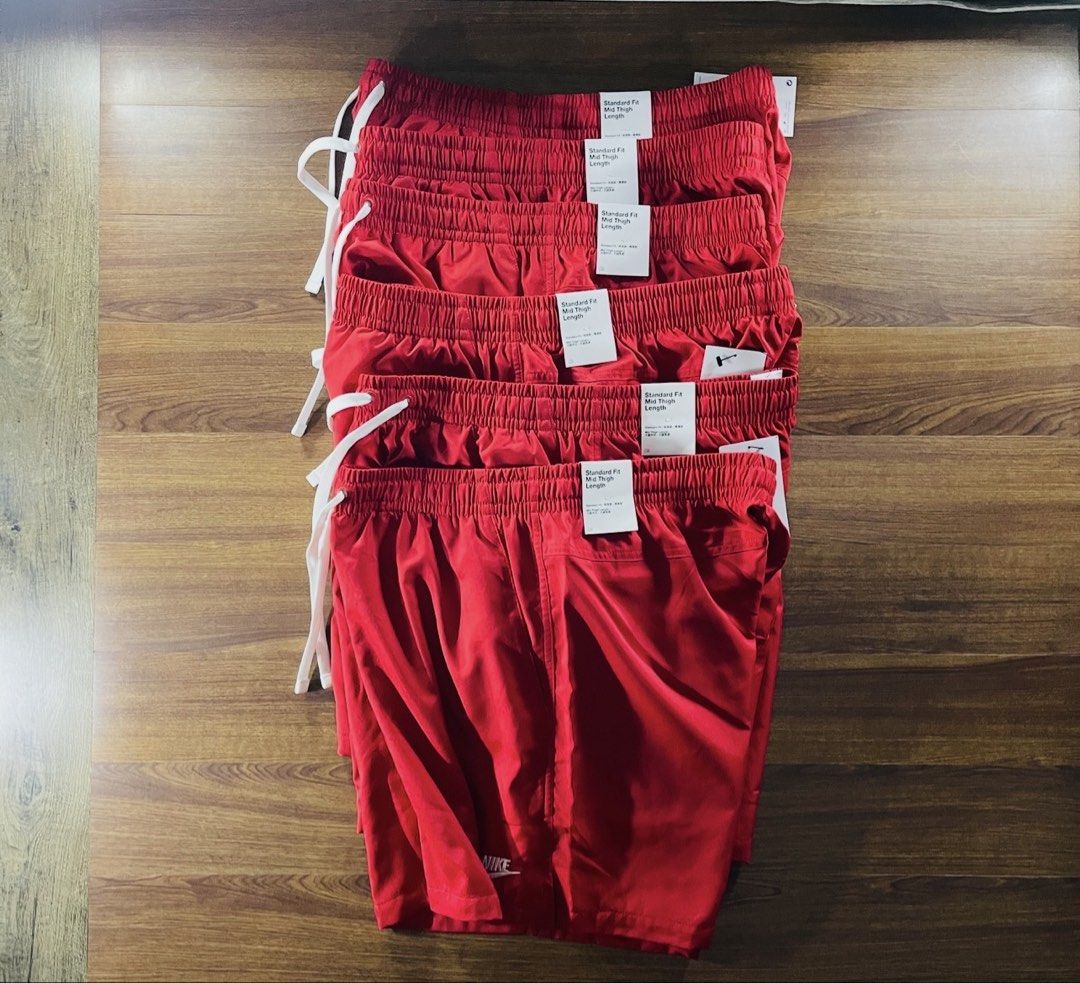 Nike Woven Shorts Classic V1 (Category: Shorts) located in Quezon City. Submitted by akieo (Listing ID 1460694989, Image 1). Description: Classic V1 Red Woven Shorts Brand new Legit original Price 1,600 each❗️ Qc area Nationwide Shipping.