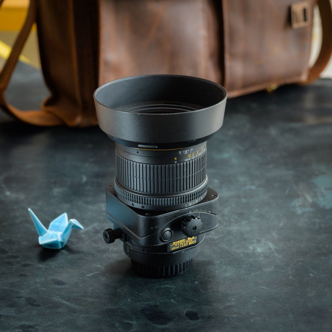 Nikon 45mm PC-E 2.8 Tilt Shift (Category: Lens & Kits) located in Manila. Submitted by johann.guasch (Listing ID 1460714071, Image 2). Description: 45mm PCE nikon - P40,000 - Great condition, comes with UV Filter (F-mount) stored in drybox, studio lens..