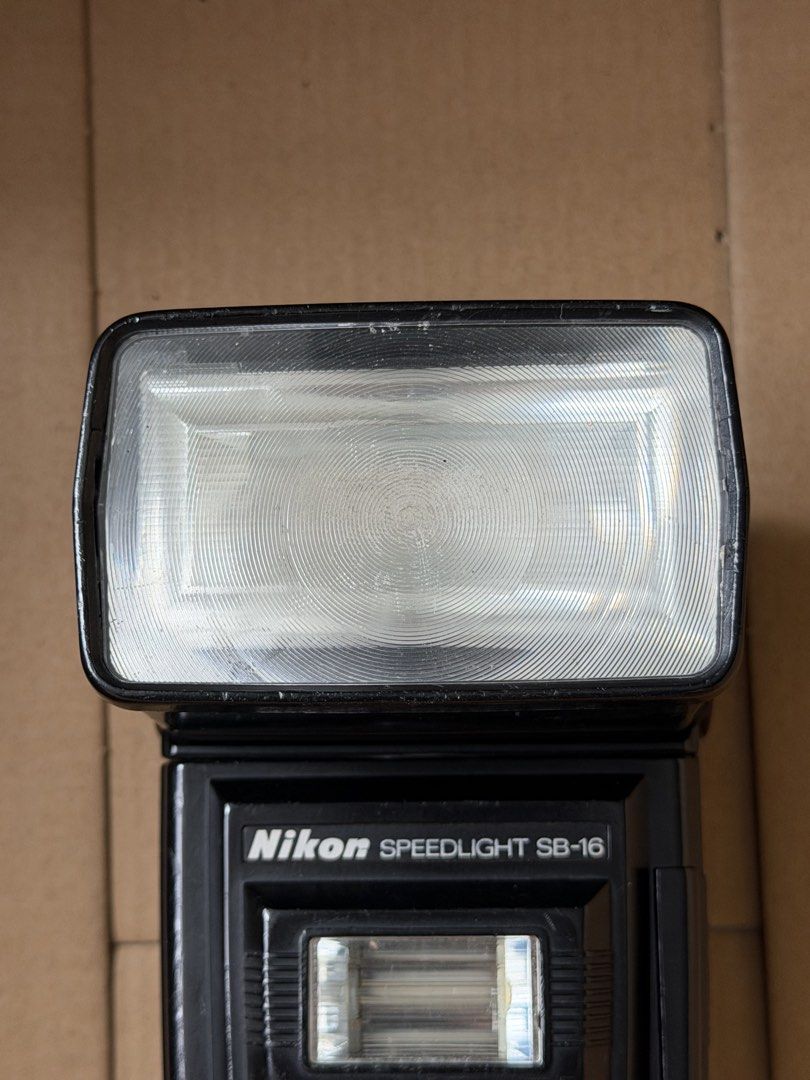 NIKON SPEEDLIGHT SB-16 (Category: Cameras) located in Pasig City. Submitted by nimskee (Listing ID 1460602859, Image 2). Description: working cosmetics 7/10 price negotiable .