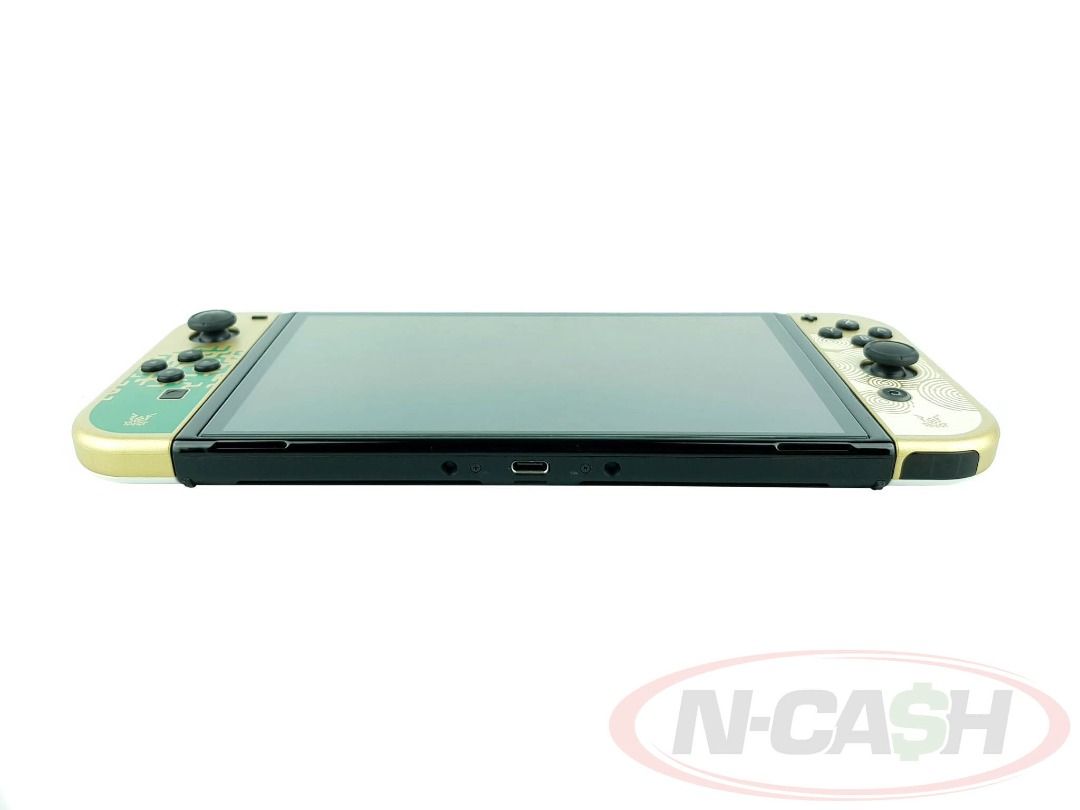 Nintendo Switch OLED (Category: Nintendo) located in Quezon City. Submitted by luxury_by_n-cash (Listing ID 1460539849, Image 3). Description: Nintendo Switch OLED The Legend of Zelda Tears of the Kingdom Edition Appearance is around 9 out of 10 Perfect working condition 64GB XTJ7 serial Version 20.3.0 Complete Bundle PhP 9200.