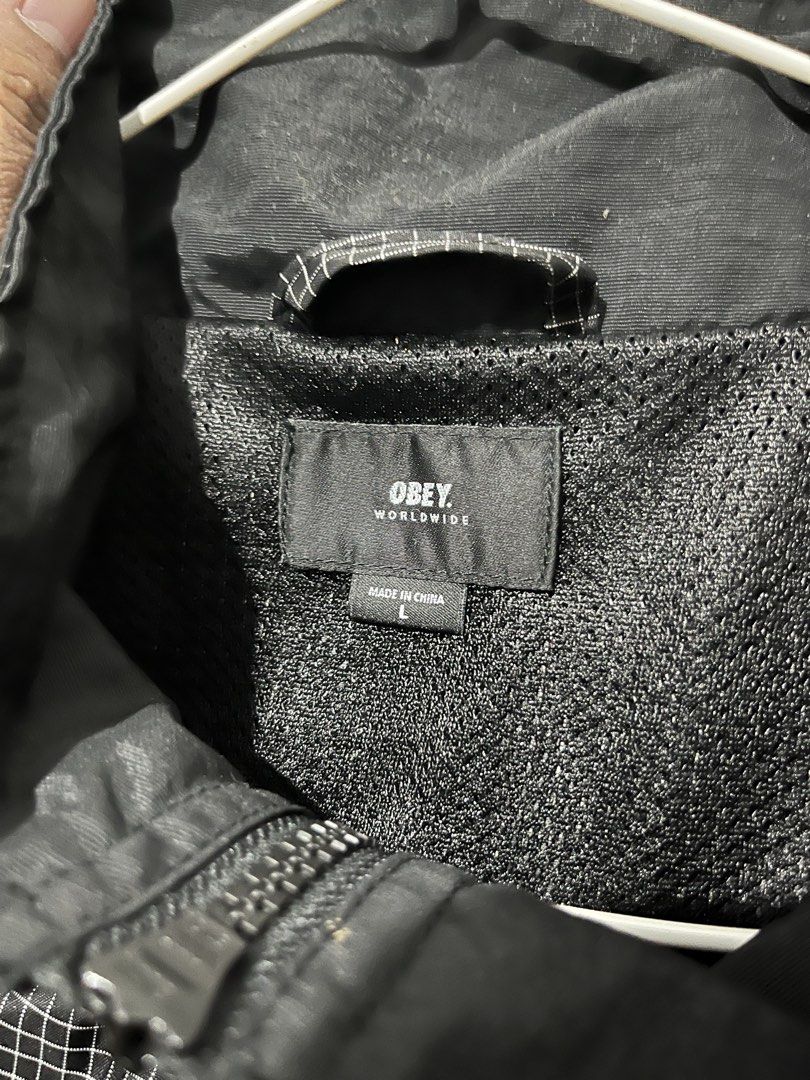 OBEY ANORAK WINDBREAKER (Category: Coats, Jackets and Outerwear) located in Bulacan. Submitted by thriftblvd. (Listing ID 1460681856, Image 2). Description: .