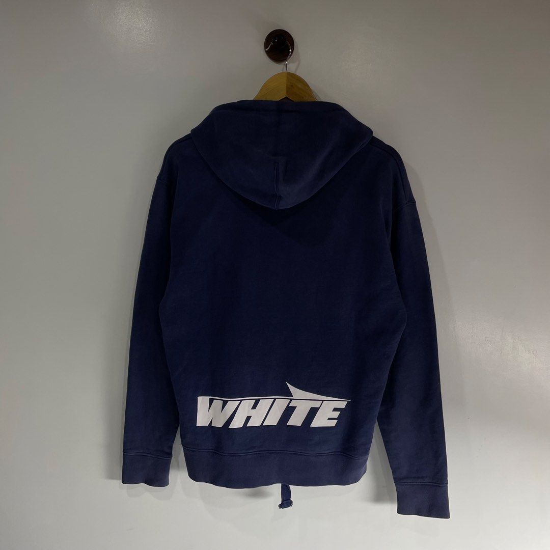 Off white (Category: Hoodies) located in Cavite. Submitted by ferrerapparel. (Listing ID 1460694969, Image 2). Description: Excellent condition Heavy cotton Color rate:9/10 Looks authentic Medium.