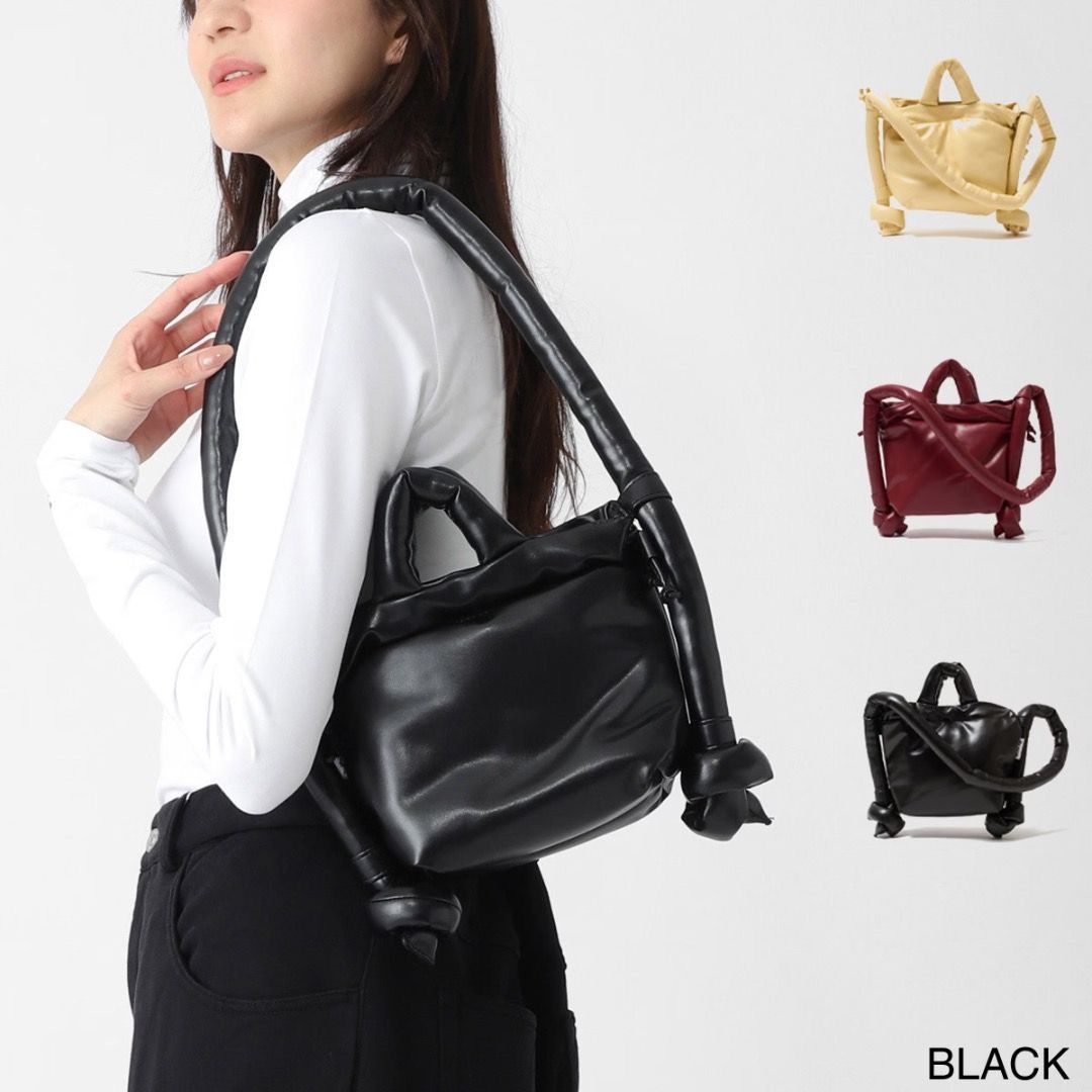 Olend Micro Ona Vegan Leather (Category: Cross-body Bags) located in Antipolo. Submitted by bentakahitanoano (Listing ID 1460683529, Image 3). Description: The Ölend Micro Ona Soft Bag is a lightweight, padded multi-wear accessory designed for stylish everyday convenience. As the smallest member of the Ona family, it features a signature puffy silhouette crafted from water-repellent materials or soft vegan leather. It offers an adjustable long st