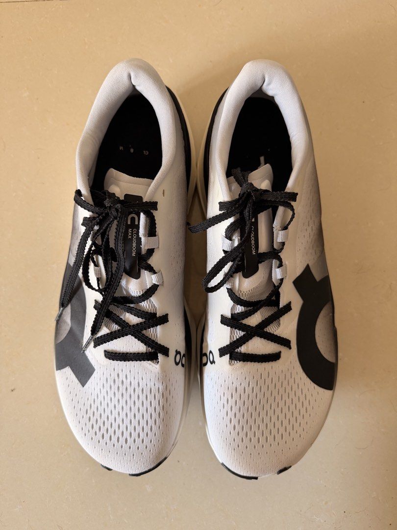 On Cloudboom Max (Category: Casual Shoes) located in Davao. Submitted by ralphlorenz6 (Listing ID 1460617503, Image 2). Description: WTS/SELLING On Cloudboom Max Sizes: US M13 | UK 12.5 | EU 48 RFS: Decluttering MOP: Gcash or Bank Transfer Shipping nationwide via J&T/Flash Express PM for more inquiries.