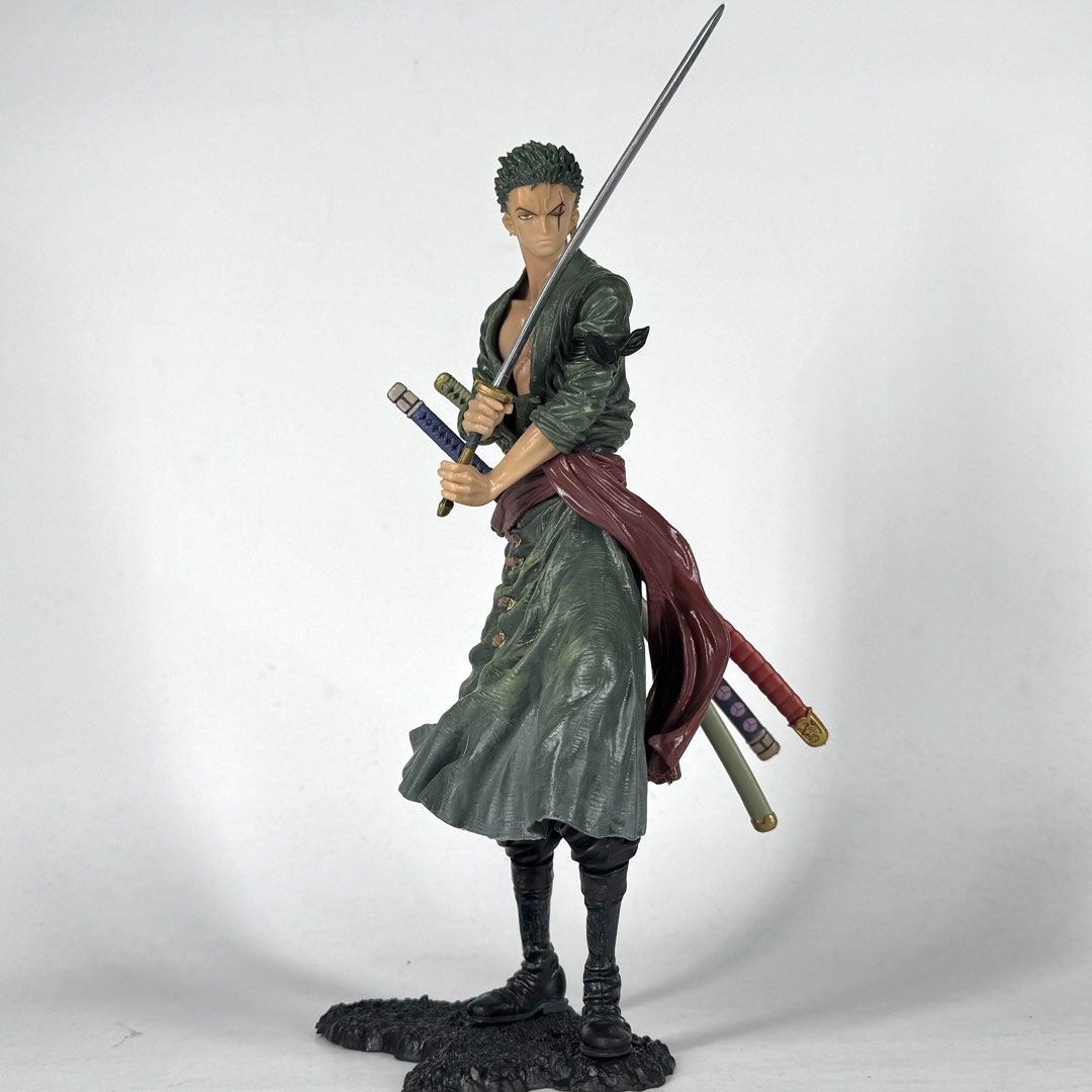 One Piece Roronoa Zoro Figures (Category: Figurines & Statues) located in Manila. Submitted by mimaungco (Listing ID 1460708294, Image 2). Description: Price: 280pesos only Notes: ➡️Bootleg ➡️With Box ➡️ACTUAL PICTURE (WYSIWYG) 📍Pickup/Meetup: Binondo Manila 📦Shipping option: Lalamove - COD (metro manila only) J&T - Non cod (nationwide) ✅Kindly DM me for more information. THANK YOU & GOD BLESS.