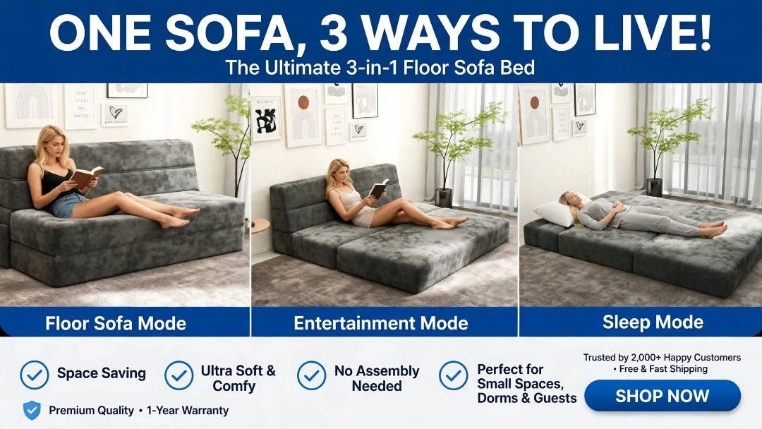 On-hand Sofabed | sameday delivery cod✔️ (Category: Sofas) located in Tanza. Submitted by mheanne_111711 (Listing ID 1460671685, Image 1). Description: 🛋️ Make your space more functional with our multifunctional Sofabed! Perfect for relaxing, watching movies, entertaining guests, or sleeping. 💤 ✅ Space-saving ✅ Versatile ✅ Perfect for everyday use 📩 Message us for orders & inquiries!.