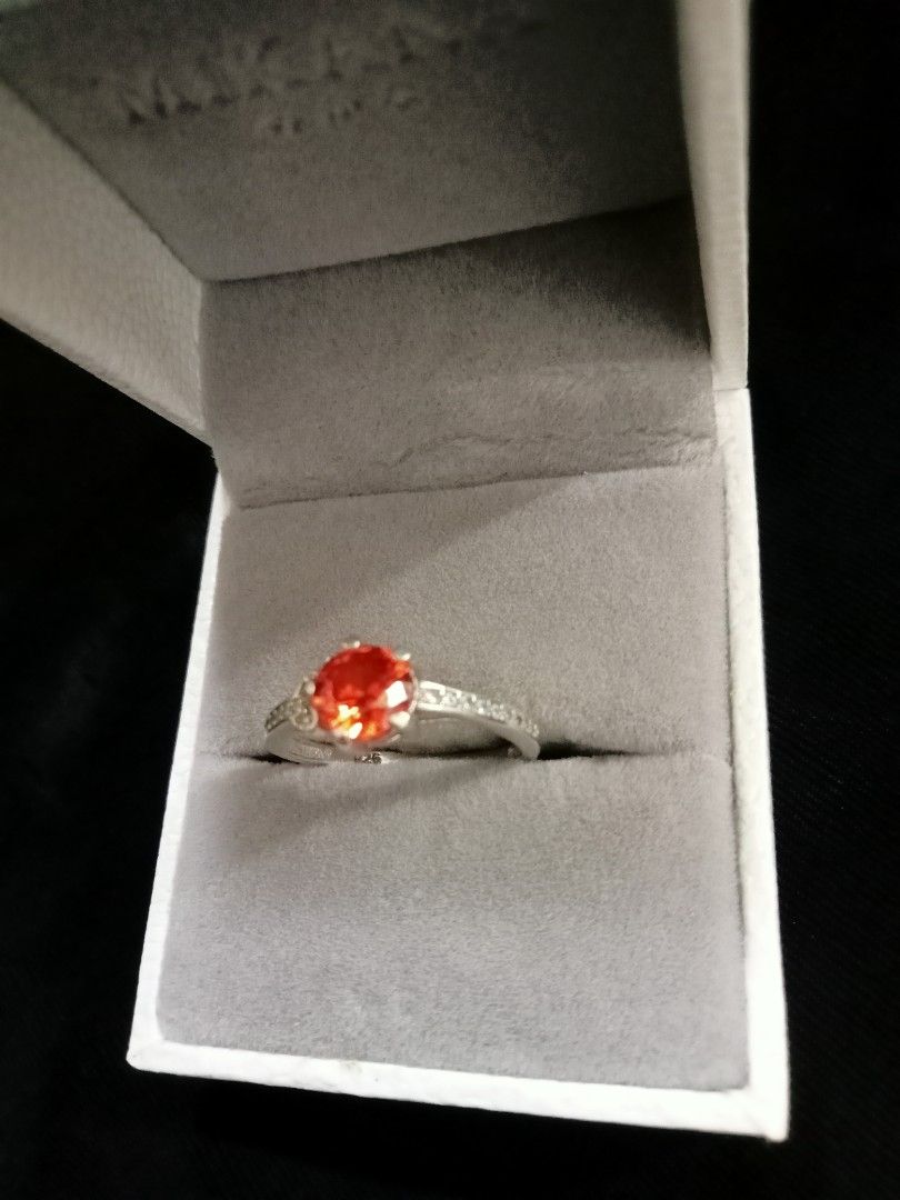 Orange stone❤ (Category: Rings) located in Danao, Cebu. Submitted by wildbear-27a149 (Listing ID 1460556058, Image 1). Description: 📌stamp S925 📌size 6 📍i am not sure of the stone kung ano klasi sya.. ikaw na mag pa tinggin..