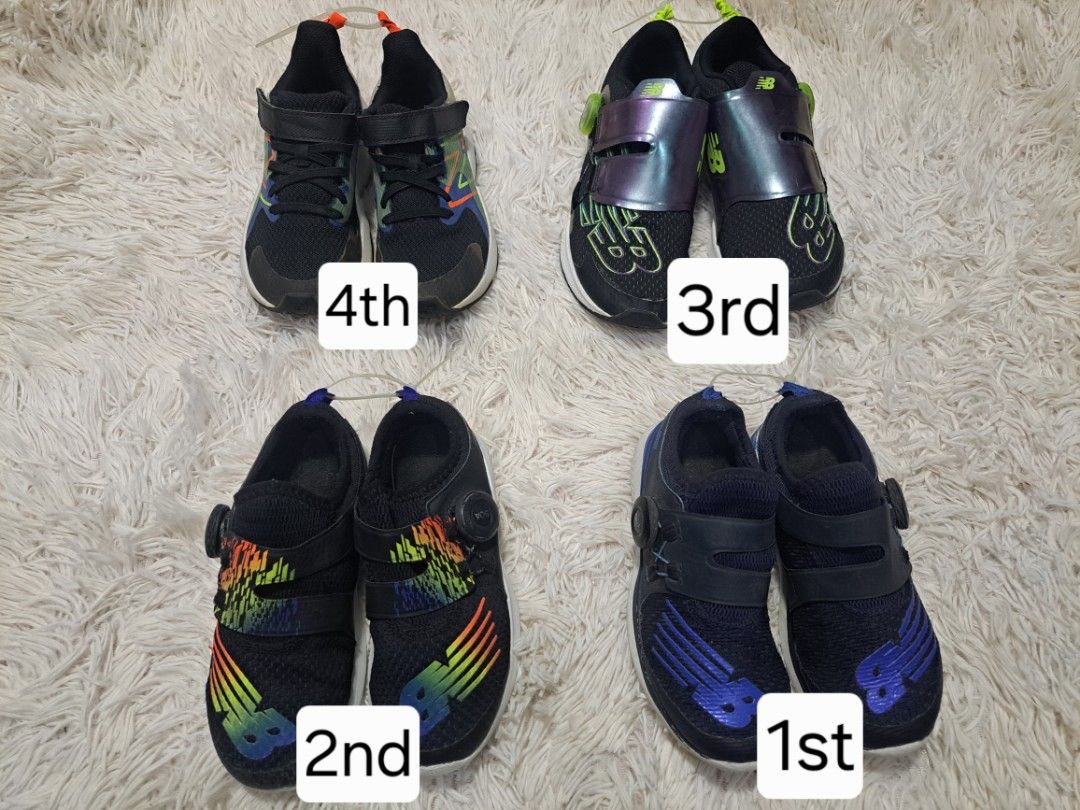 ORIGINAL NEW BALANCE FOR KID (Category: Babies & Kids Fashion) located in Quezon City. Submitted by kimlynandaya (Listing ID 1460651009, Image 1). Description: ORIGINAL NEW BALANCE SHOES FOR KID 1st price: US:12 UK:11.5 EUR:30 CM:17.5 2nd price: US:12 UK:11.5 EUR:30 CM:17.5 3rd price: US:3 UK:2.5 EUR:35 CM:21 4th price: US:13 UK:12.5 EUR:31 CM:18.5 .