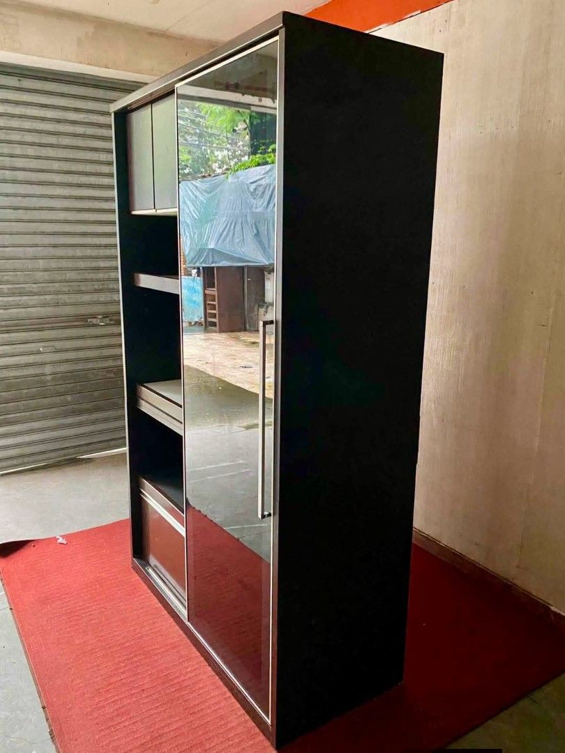 Pantry Cabinet (Category: Shelves, Cabinets & Racks) located in Meycauayan. Submitted by marygracecasimiro (Listing ID 1460578898, Image 3). Description: Sliding Kitchen+Pantry Cabinet Set 48”L x 21”W x 78”H Php 13,500💜💜.
